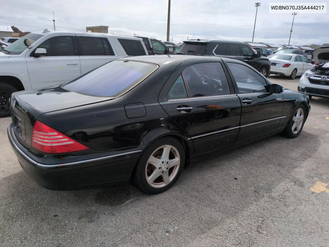 2005 Mercedes-Benz S 430 VIN: WDBNG70J35A444217 Lot: 74949084