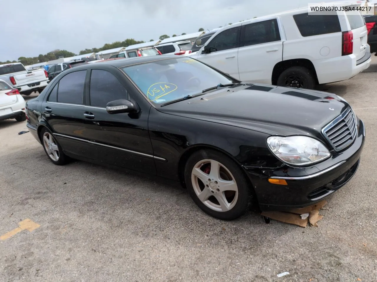 2005 Mercedes-Benz S 430 VIN: WDBNG70J35A444217 Lot: 74949084