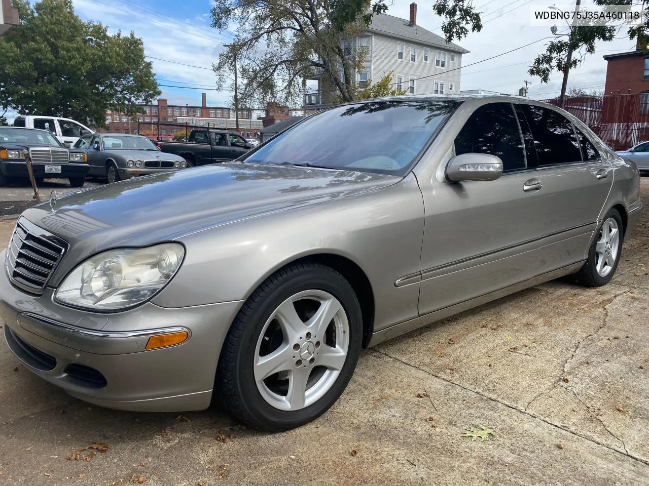 2005 Mercedes-Benz S 500 VIN: WDBNG75J35A460118 Lot: 77103084