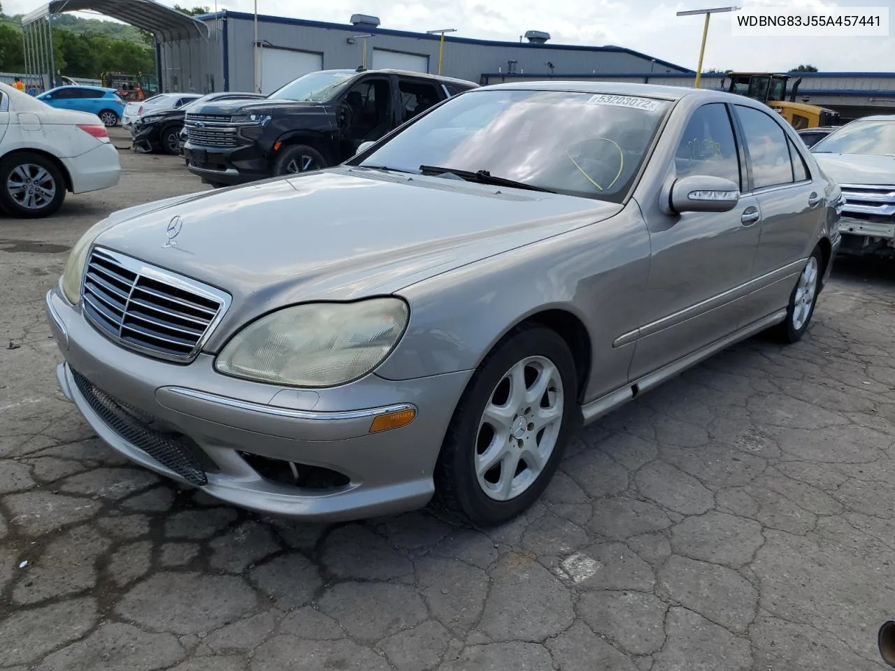 2005 Mercedes-Benz S 430 4Matic VIN: WDBNG83J55A457441 Lot: 79508524