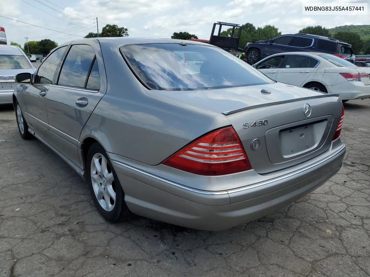 2005 Mercedes-Benz S 430 4Matic VIN: WDBNG83J55A457441 Lot: 79508524