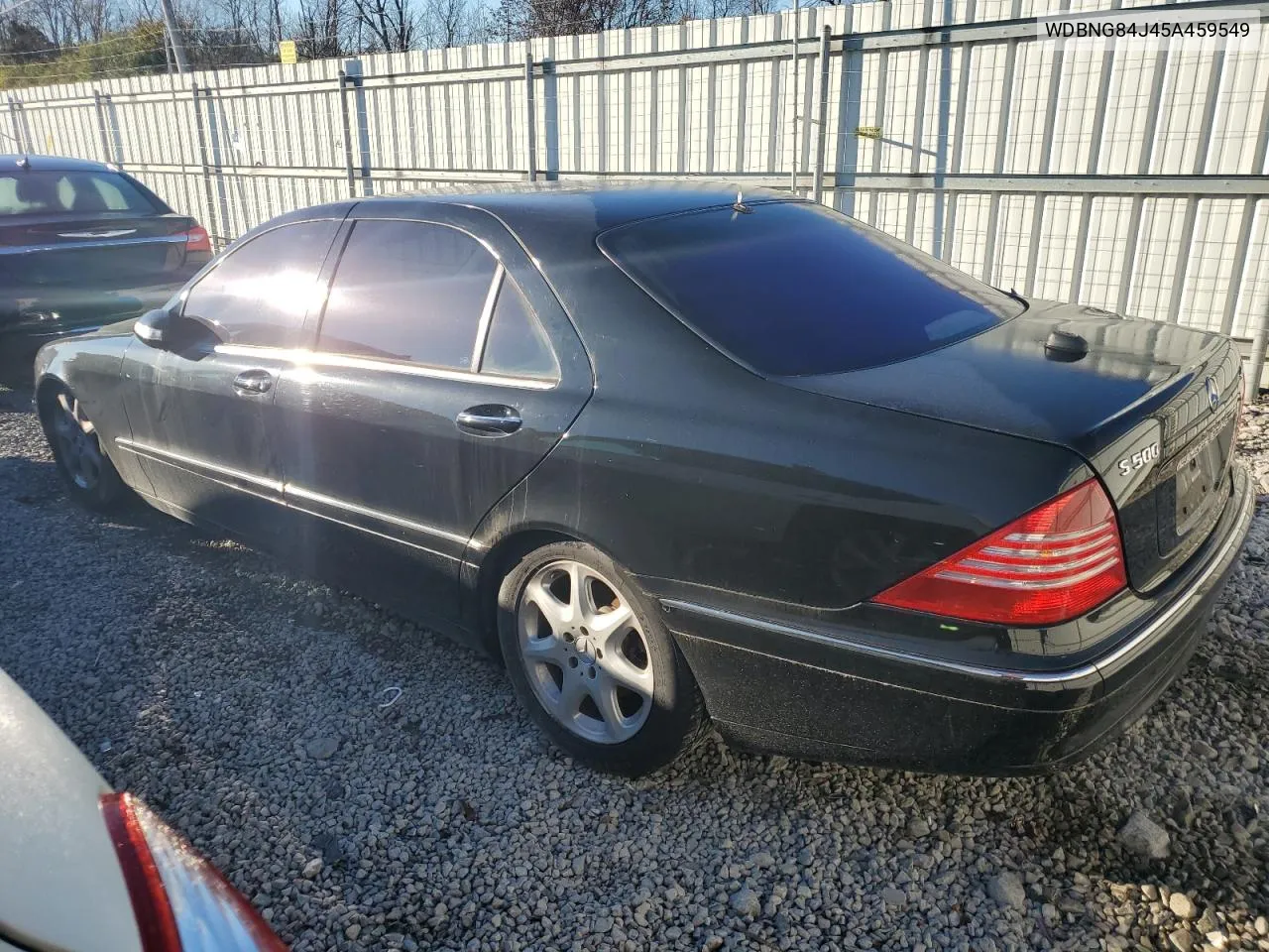 2005 Mercedes-Benz S 500 4Matic VIN: WDBNG84J45A459549 Lot: 80286754