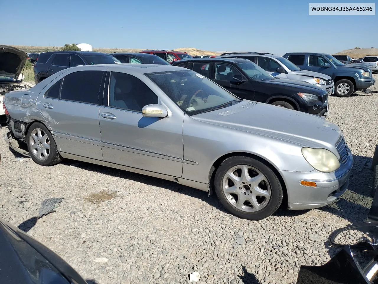 2006 Mercedes-Benz S 500 4Matic VIN: WDBNG84J36A465246 Lot: 68809814