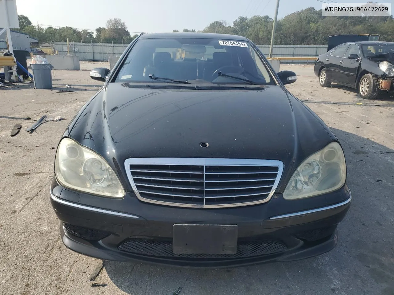 2006 Mercedes-Benz S 500 VIN: WDBNG75J96A472629 Lot: 70704494