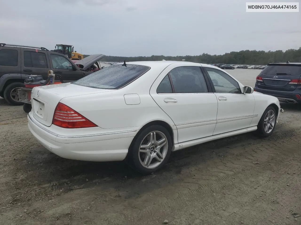 2006 Mercedes-Benz S 430 VIN: WDBNG70J46A474165 Lot: 71414334