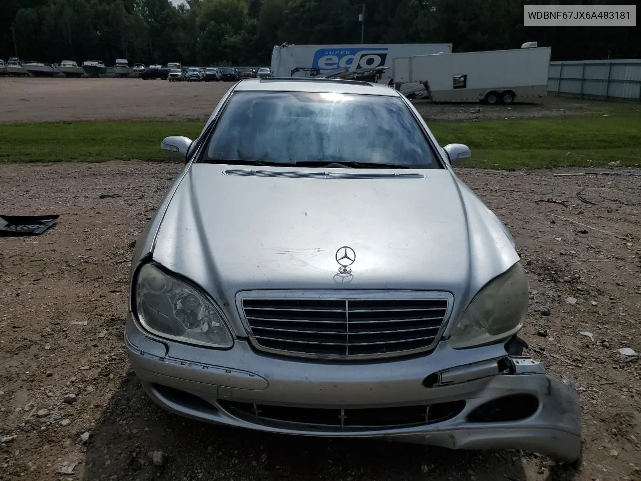 2006 Mercedes-Benz S 350 VIN: WDBNF67JX6A483181 Lot: 72025634