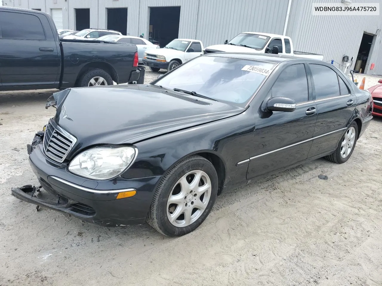 2006 Mercedes-Benz S 430 4Matic VIN: WDBNG83J96A475720 Lot: 73059034