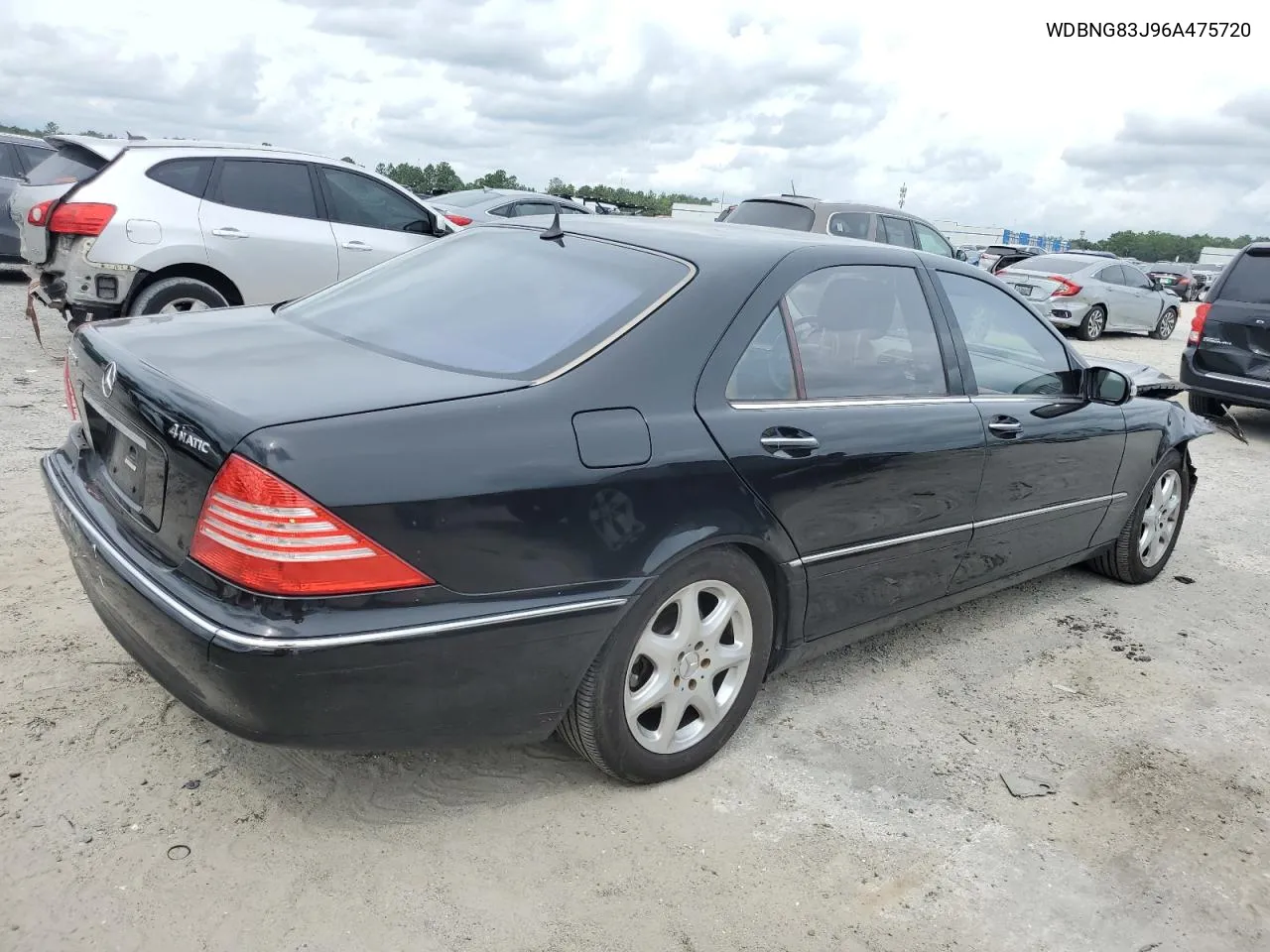 2006 Mercedes-Benz S 430 4Matic VIN: WDBNG83J96A475720 Lot: 73059034