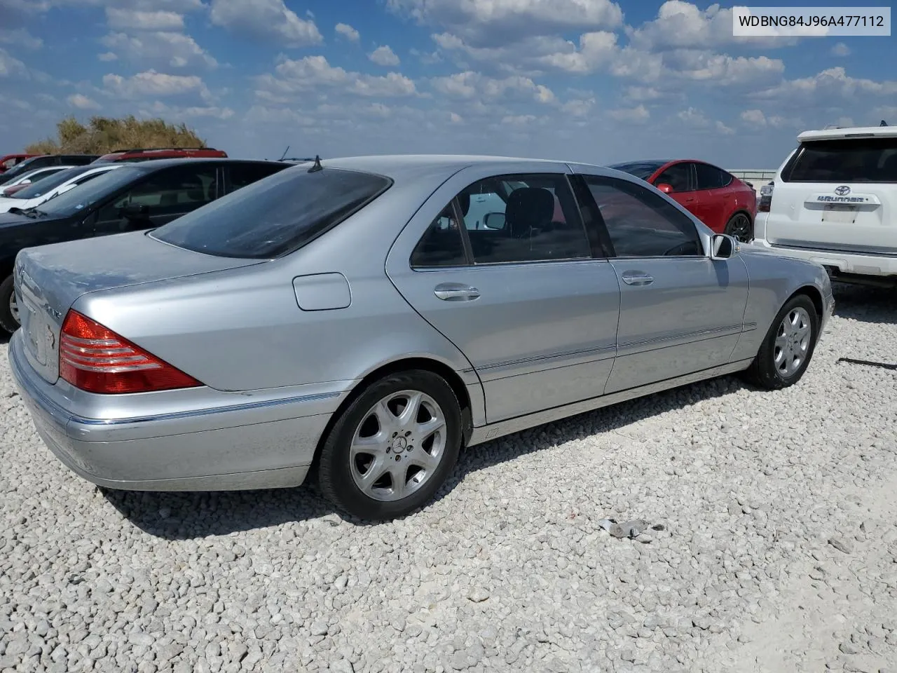 2006 Mercedes-Benz S 500 4Matic VIN: WDBNG84J96A477112 Lot: 73939284