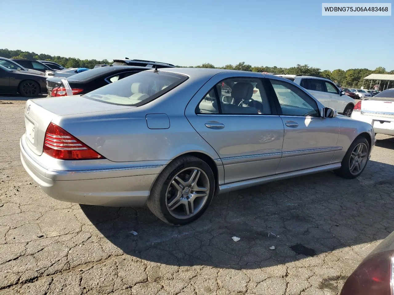 2006 Mercedes-Benz S 500 VIN: WDBNG75J06A483468 Lot: 74418814