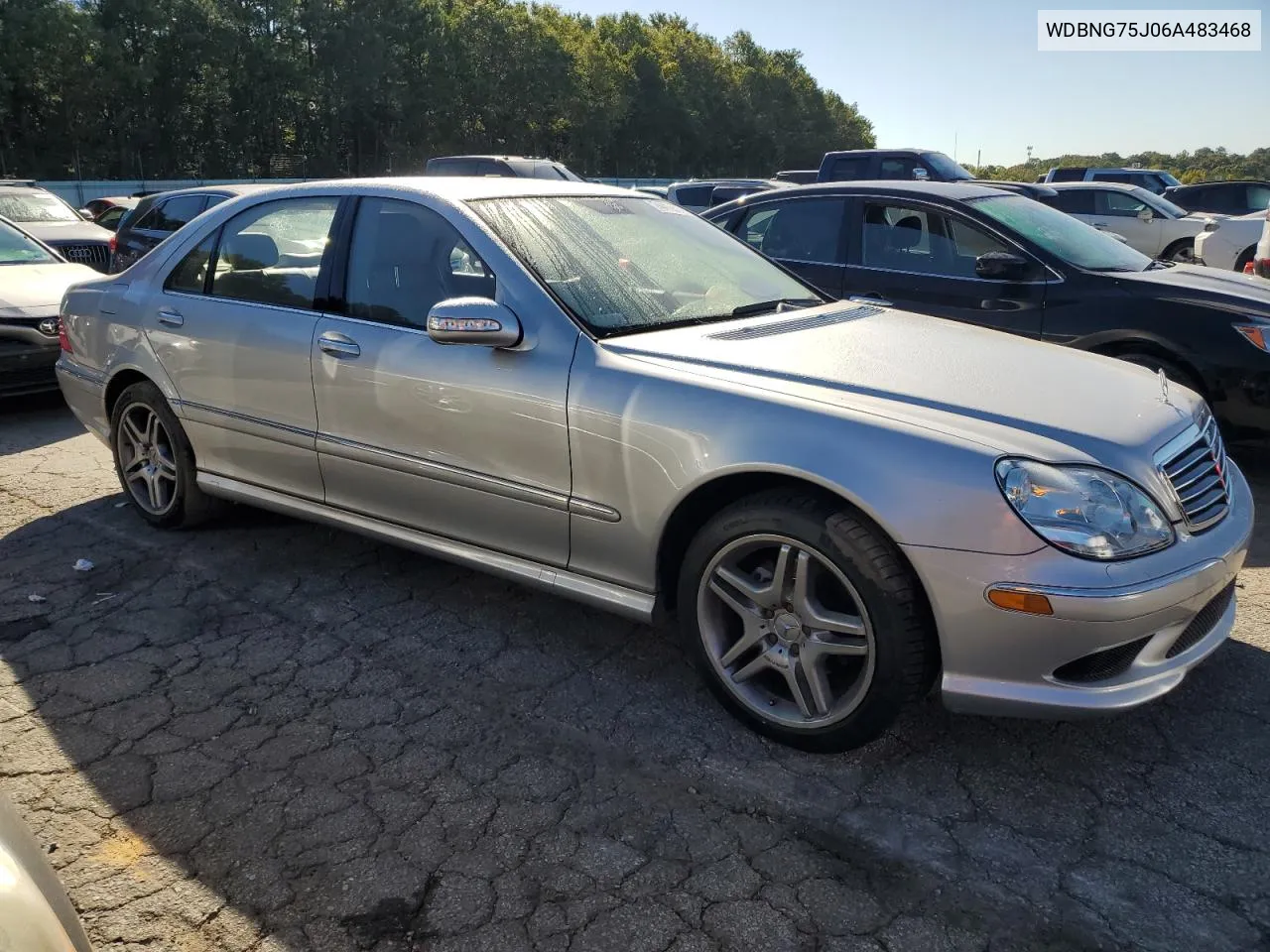 2006 Mercedes-Benz S 500 VIN: WDBNG75J06A483468 Lot: 74418814