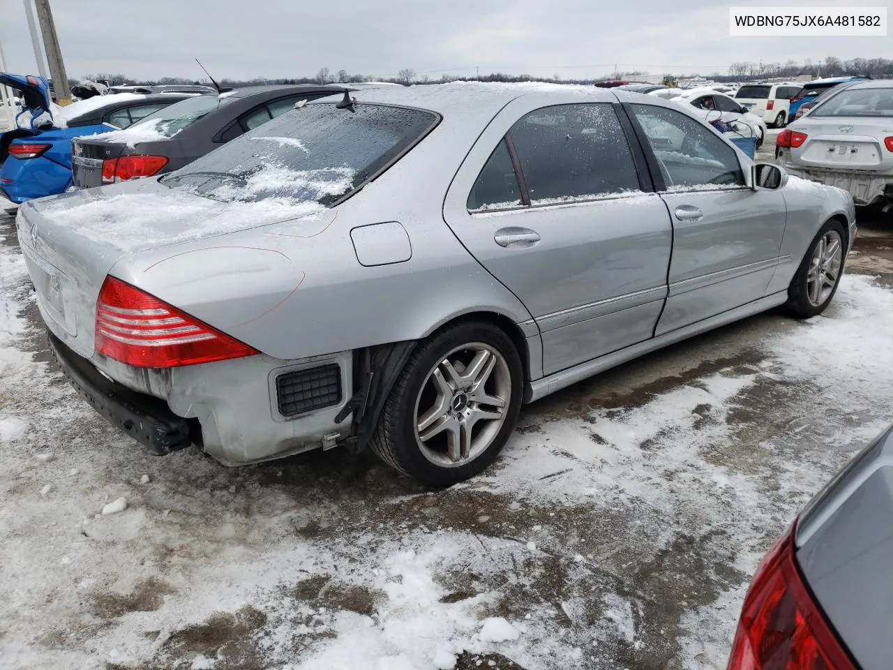 2006 Mercedes-Benz S 500 VIN: WDBNG75JX6A481582 Lot: 76403794