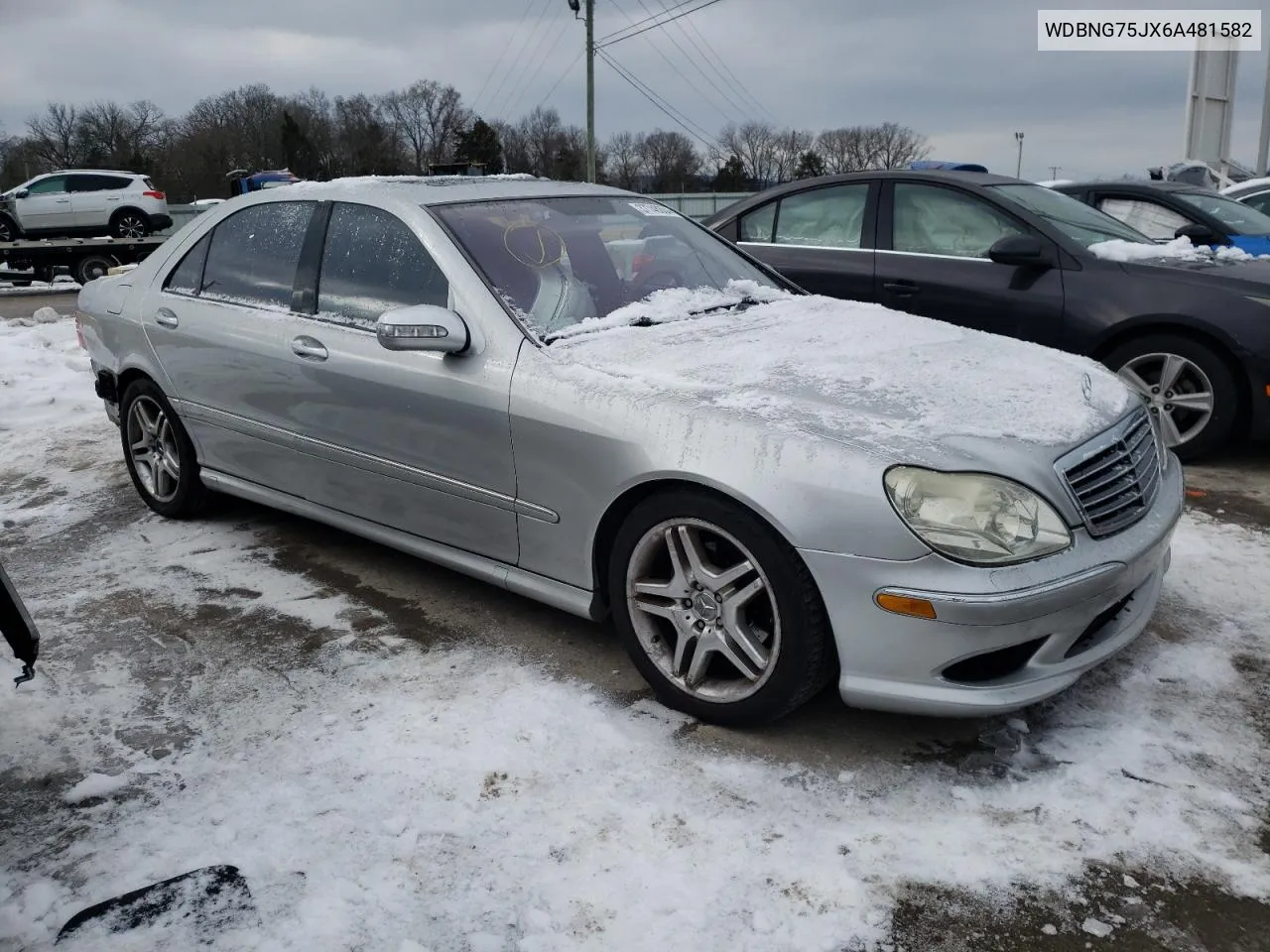 2006 Mercedes-Benz S 500 VIN: WDBNG75JX6A481582 Lot: 76403794