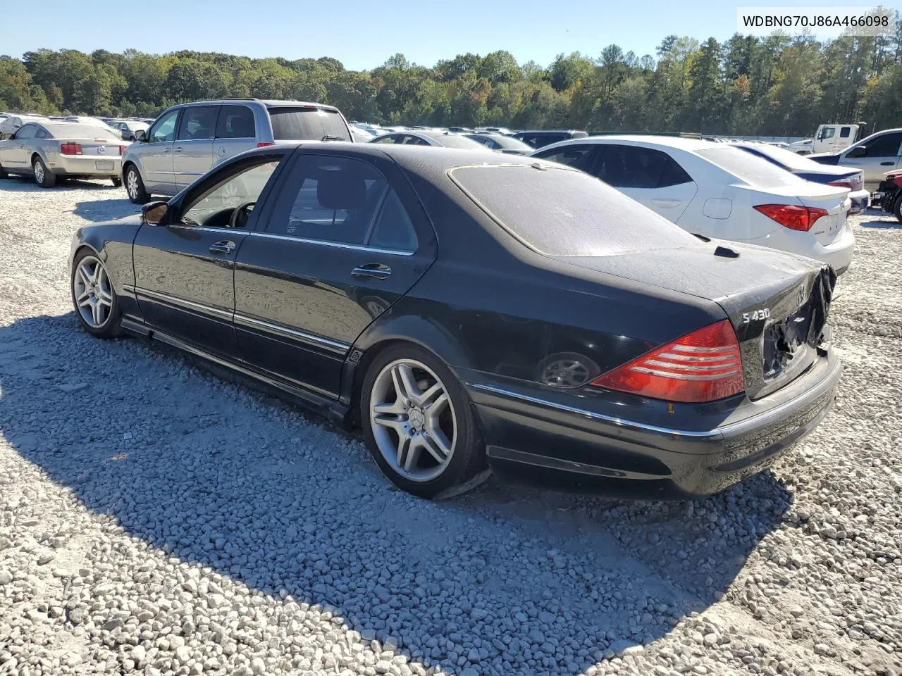 2006 Mercedes-Benz S 430 VIN: WDBNG70J86A466098 Lot: 77184274