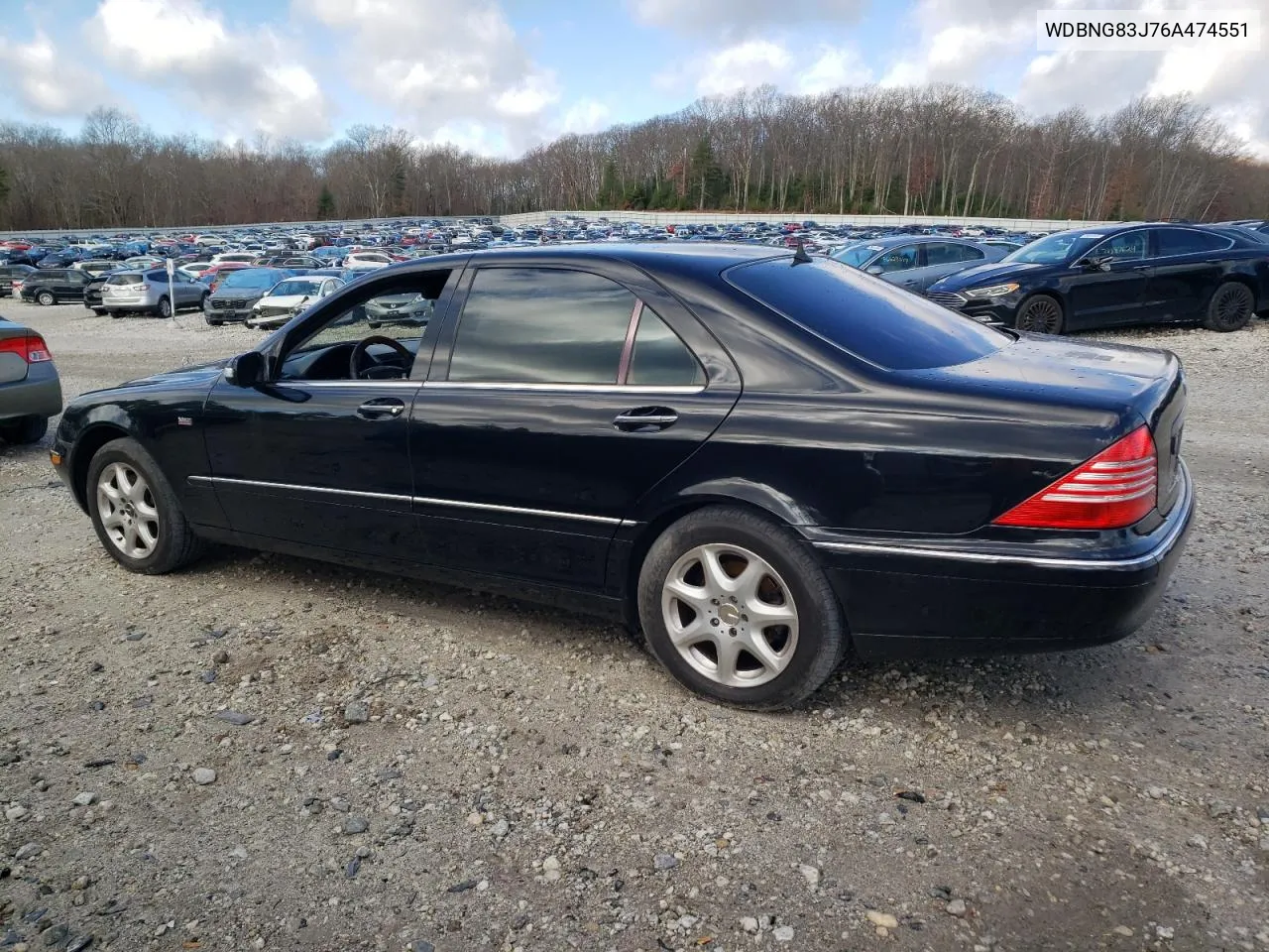 2006 Mercedes-Benz S 430 4Matic VIN: WDBNG83J76A474551 Lot: 79676124