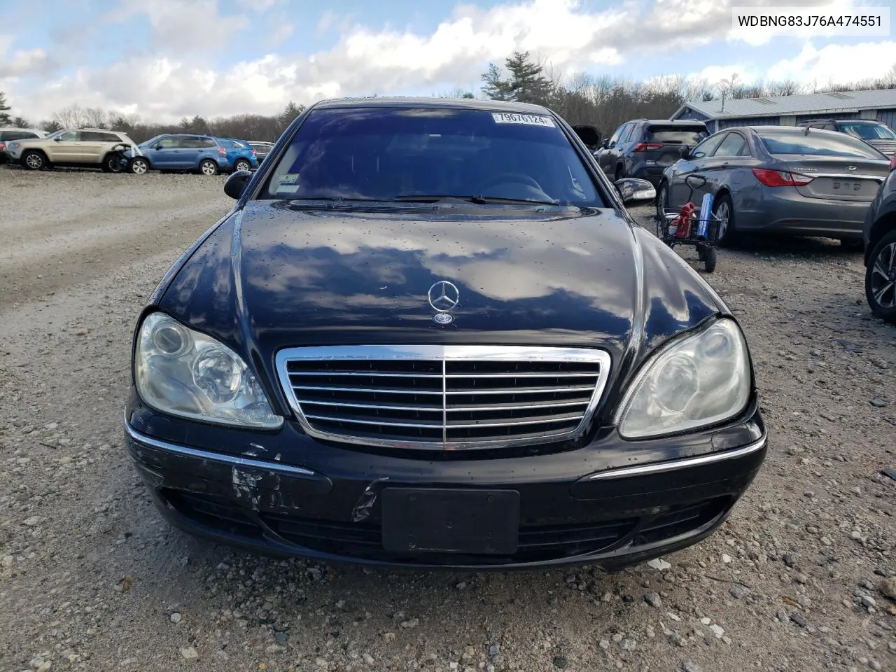 2006 Mercedes-Benz S 430 4Matic VIN: WDBNG83J76A474551 Lot: 79676124