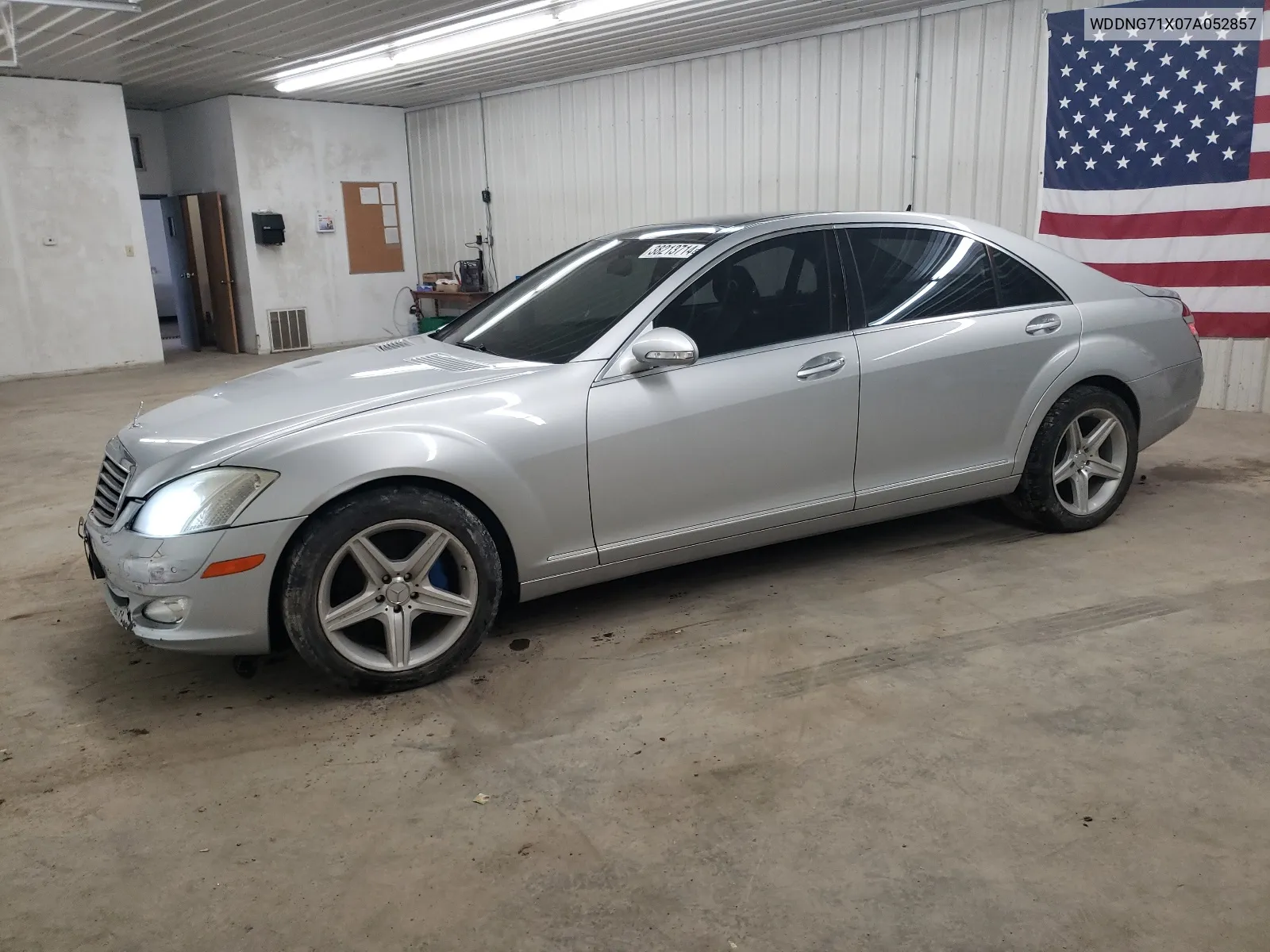 2007 Mercedes-Benz S 550 VIN: WDDNG71X07A052857 Lot: 38213714