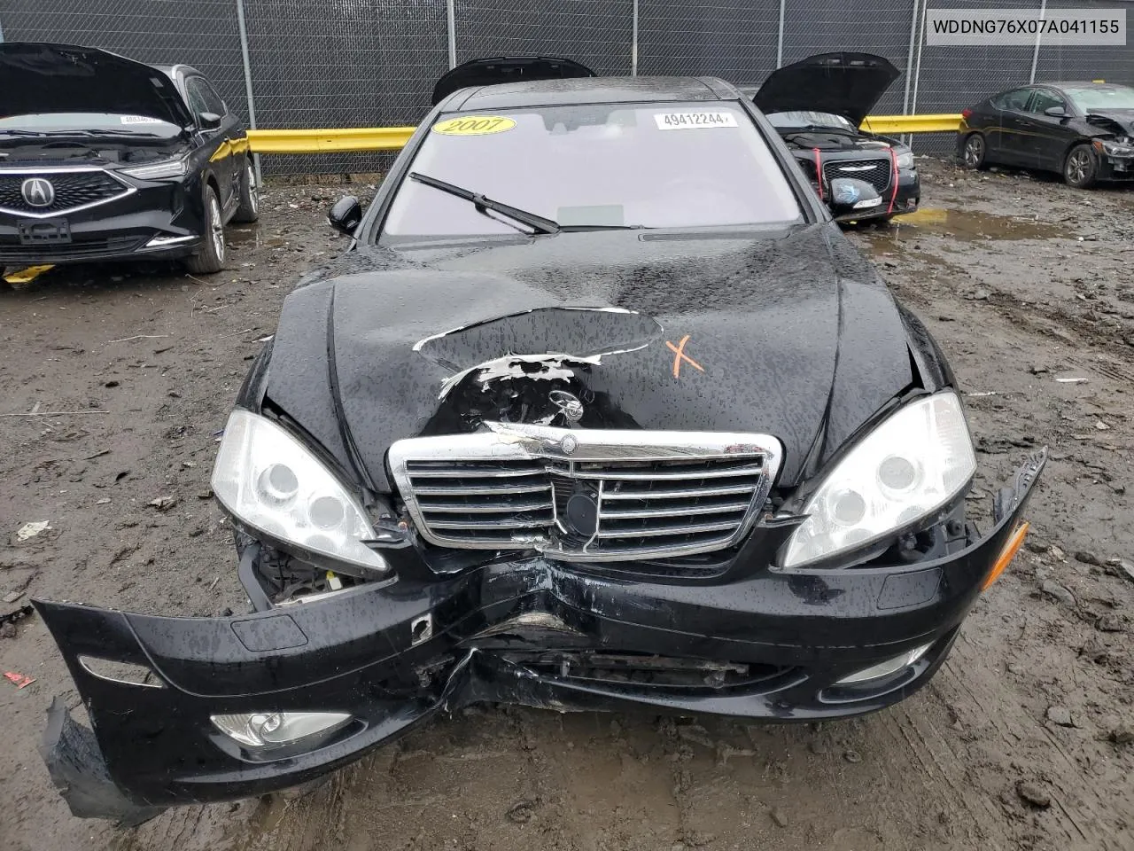 2007 Mercedes-Benz S 600 VIN: WDDNG76X07A041155 Lot: 49412244