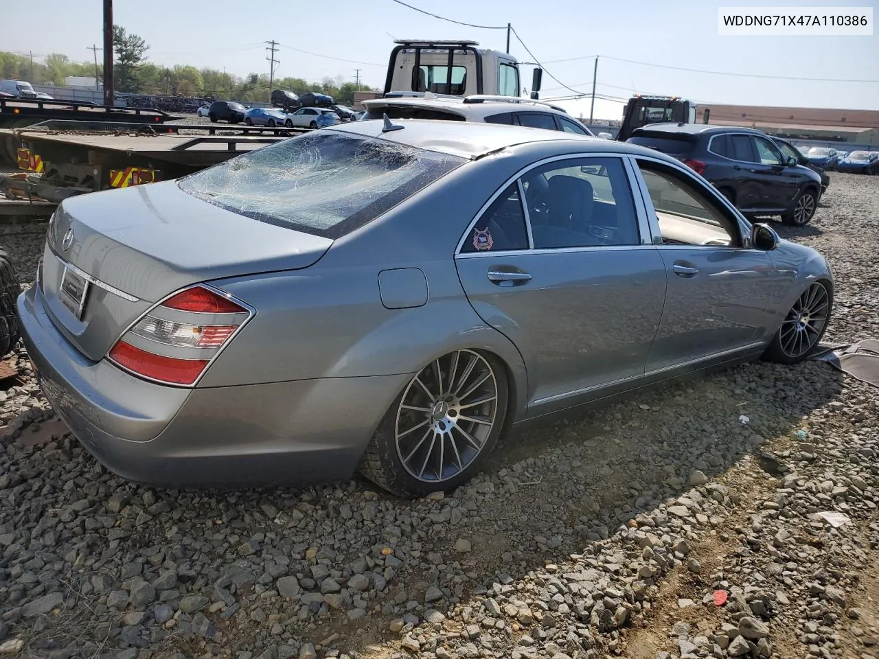 2007 Mercedes-Benz S 550 VIN: WDDNG71X47A110386 Lot: 51542174