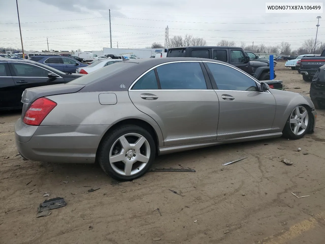 2007 Mercedes-Benz S 550 VIN: WDDNG71X87A106499 Lot: 62530464