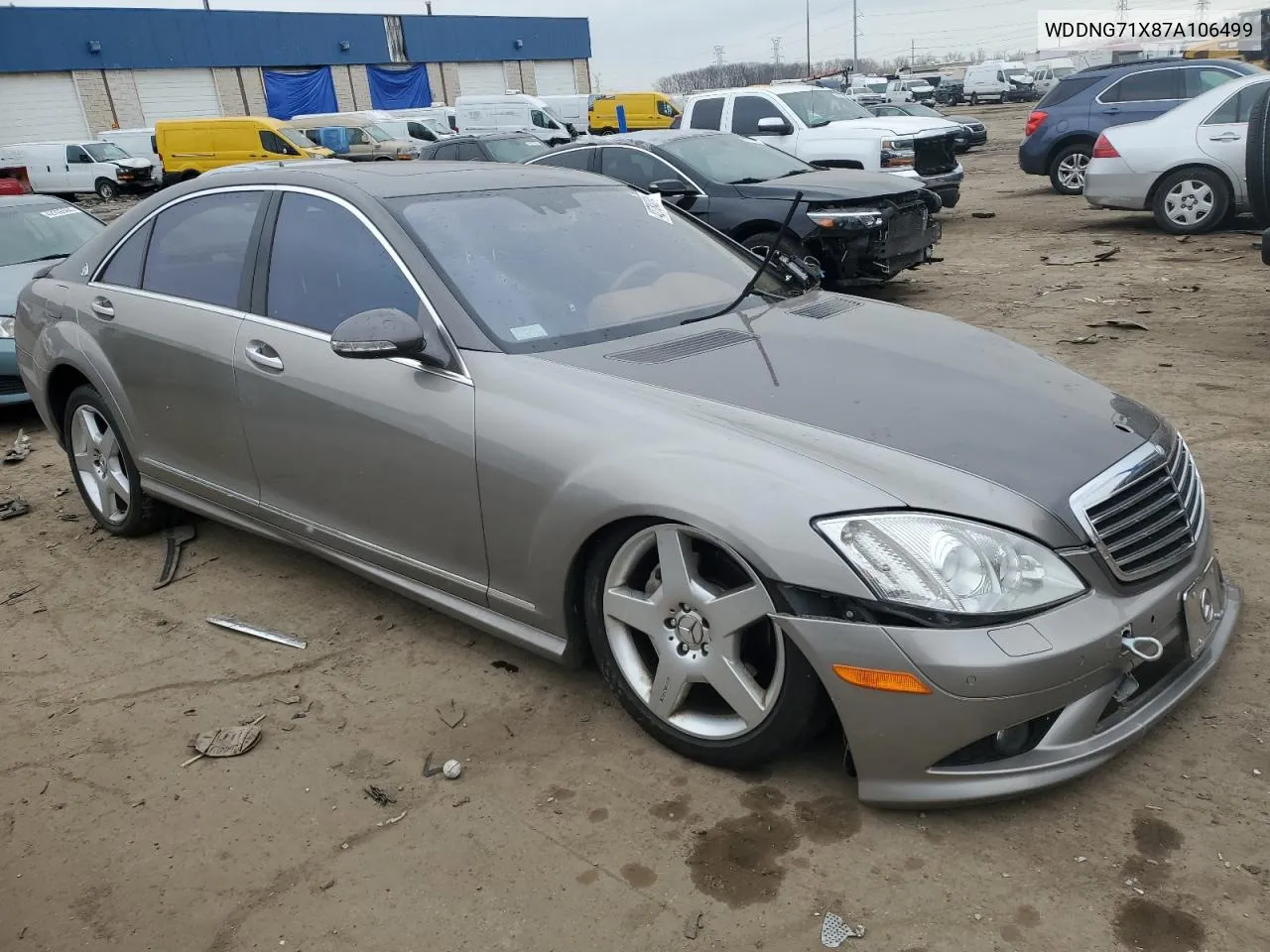 2007 Mercedes-Benz S 550 VIN: WDDNG71X87A106499 Lot: 62530464