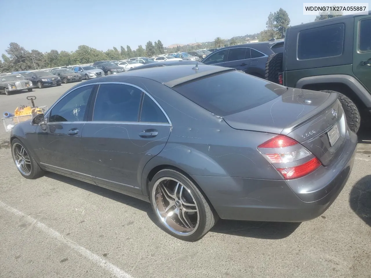 2007 Mercedes-Benz S 550 VIN: WDDNG71X27A055887 Lot: 64796474