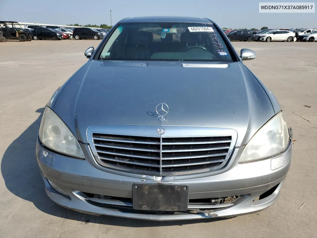 2007 Mercedes-Benz S 550 VIN: WDDNG71X37A085917 Lot: 66221504