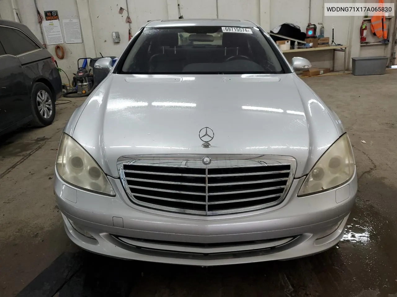 2007 Mercedes-Benz S 550 VIN: WDDNG71X17A065830 Lot: 69715574