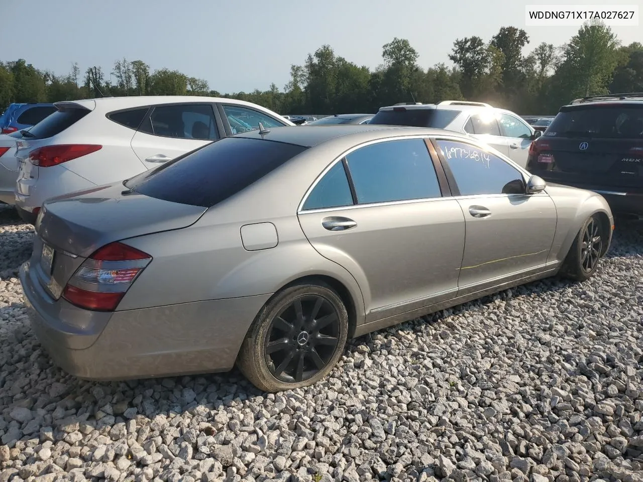 2007 Mercedes-Benz S 550 VIN: WDDNG71X17A027627 Lot: 69736814