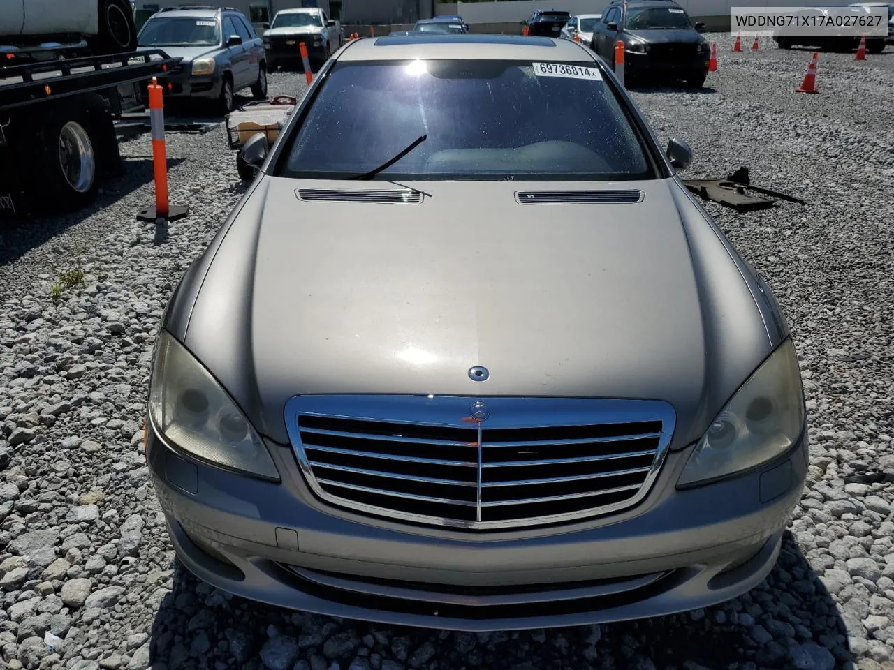 2007 Mercedes-Benz S 550 VIN: WDDNG71X17A027627 Lot: 69736814