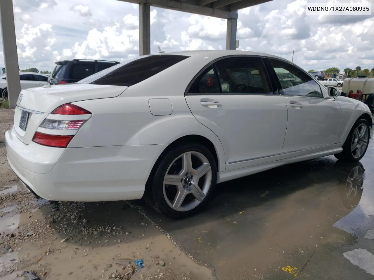 2007 Mercedes-Benz S 550 VIN: WDDNG71X27A080935 Lot: 71172134