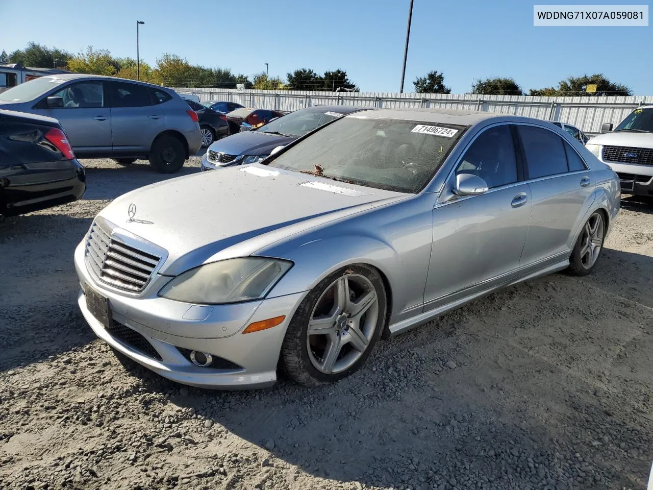 WDDNG71X07A059081 2007 Mercedes-Benz S 550