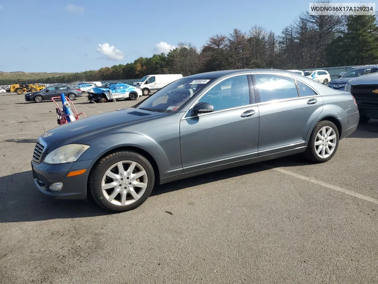 2007 Mercedes-Benz S 550 4Matic VIN: WDDNG86X17A129234 Lot: 71506374