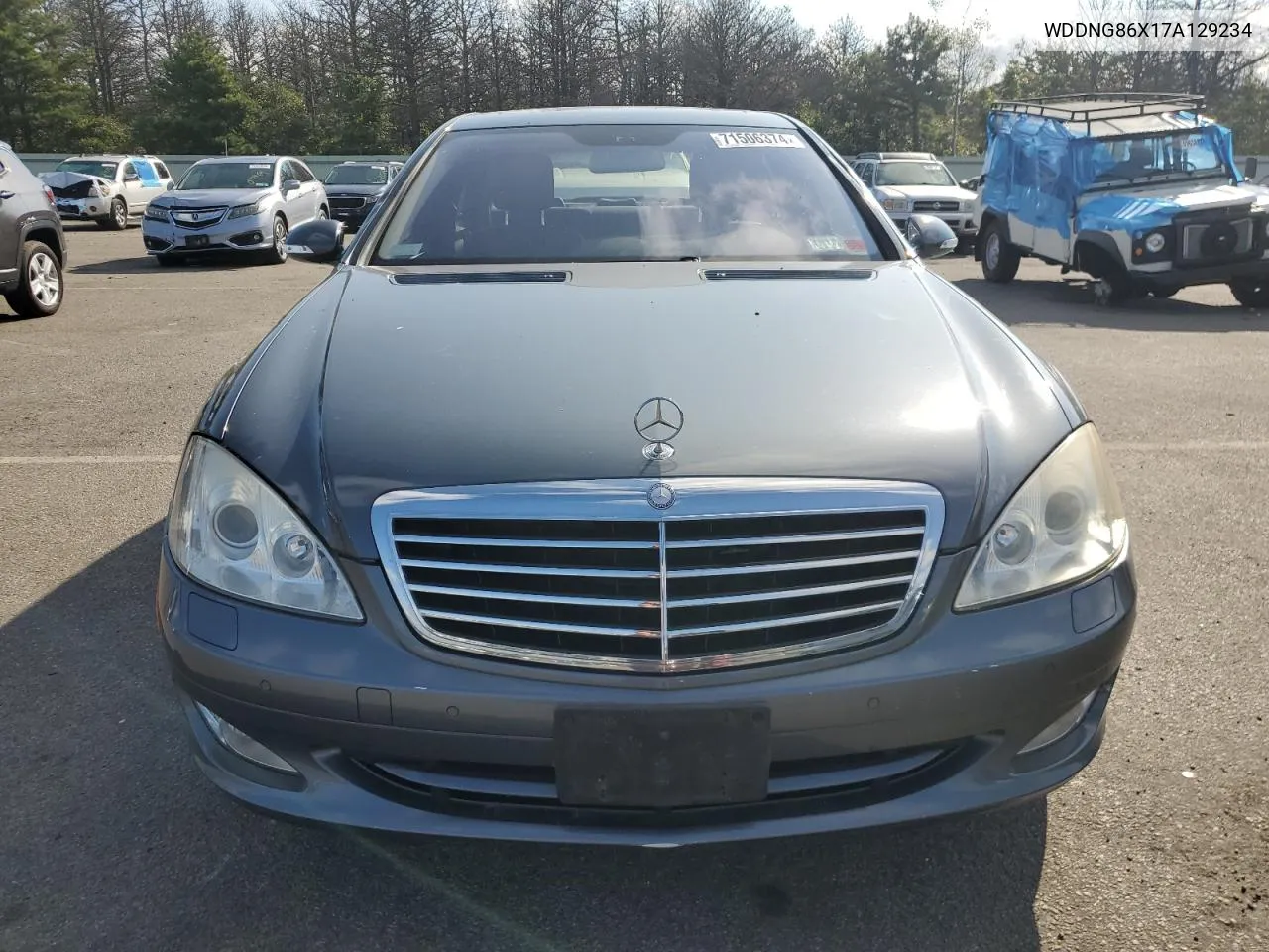 2007 Mercedes-Benz S 550 4Matic VIN: WDDNG86X17A129234 Lot: 71506374