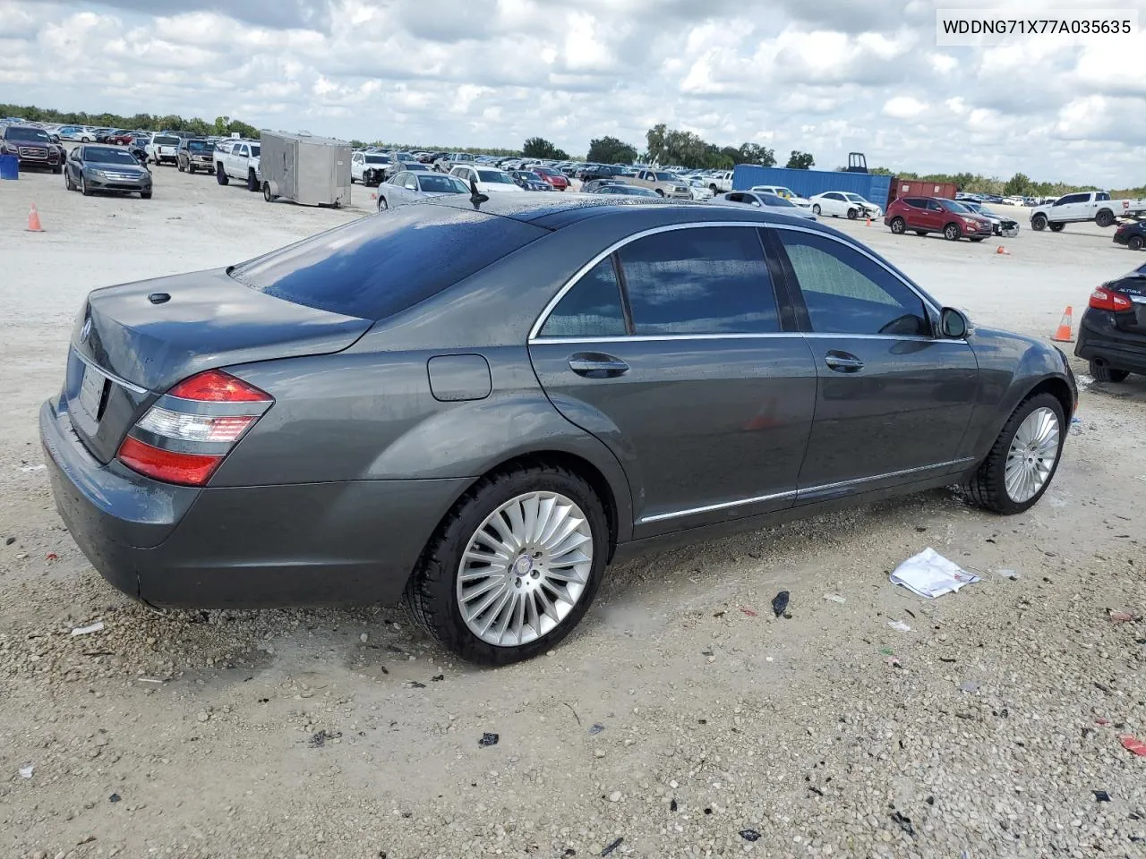 2007 Mercedes-Benz S 550 VIN: WDDNG71X77A035635 Lot: 71777134