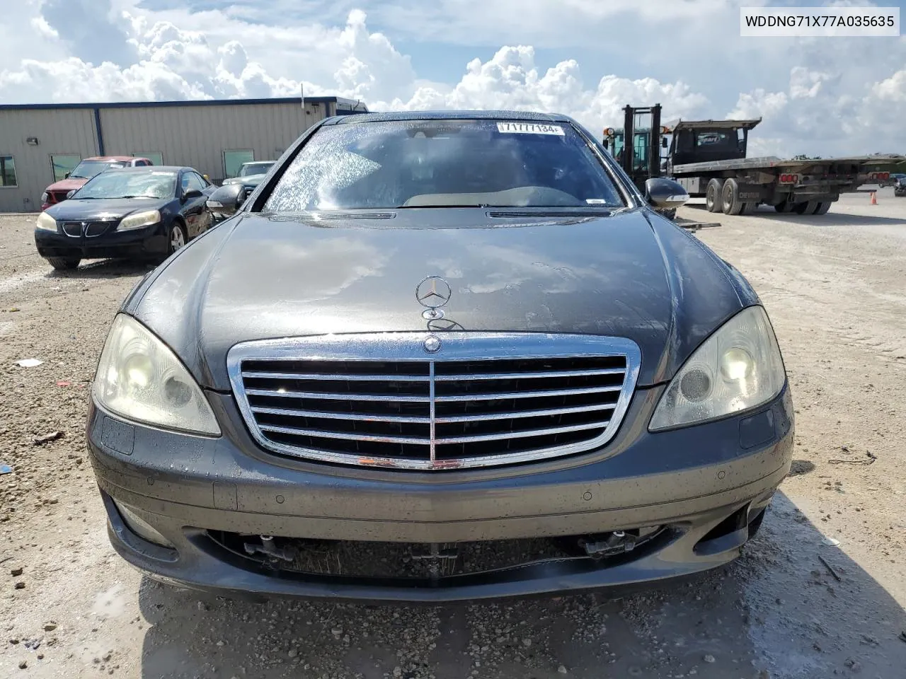 2007 Mercedes-Benz S 550 VIN: WDDNG71X77A035635 Lot: 71777134