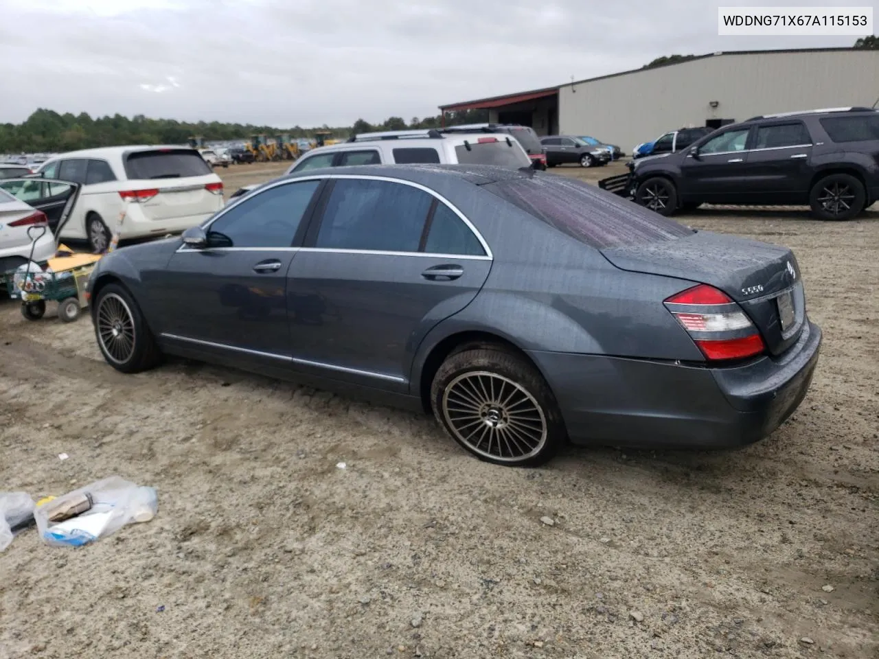 2007 Mercedes-Benz S 550 VIN: WDDNG71X67A115153 Lot: 72035494