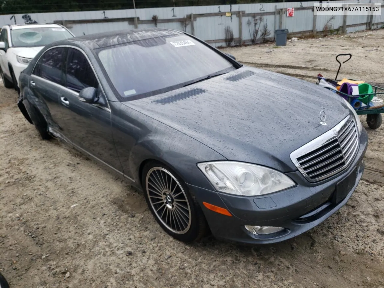 2007 Mercedes-Benz S 550 VIN: WDDNG71X67A115153 Lot: 72035494