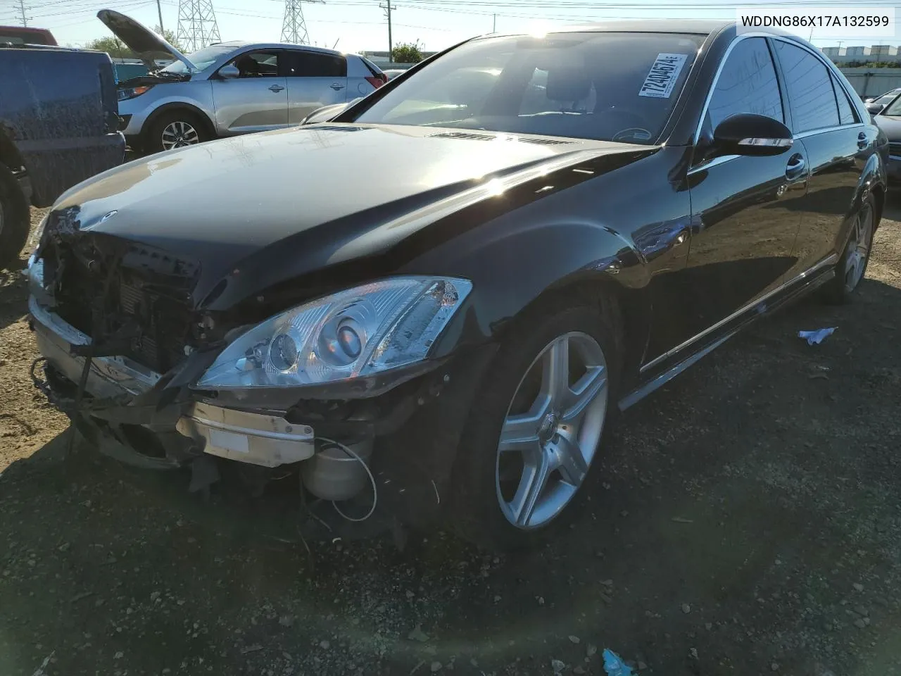 2007 Mercedes-Benz S 550 4Matic VIN: WDDNG86X17A132599 Lot: 72404674