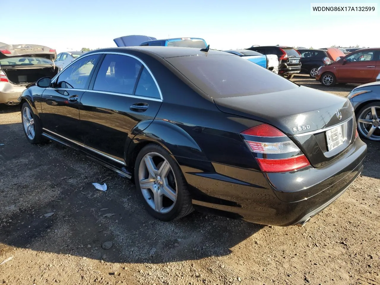 2007 Mercedes-Benz S 550 4Matic VIN: WDDNG86X17A132599 Lot: 72404674