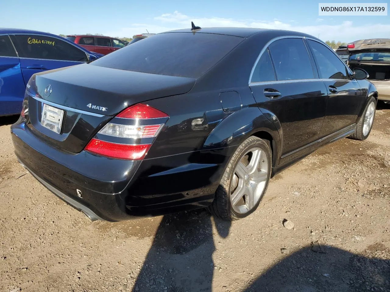 2007 Mercedes-Benz S 550 4Matic VIN: WDDNG86X17A132599 Lot: 72404674