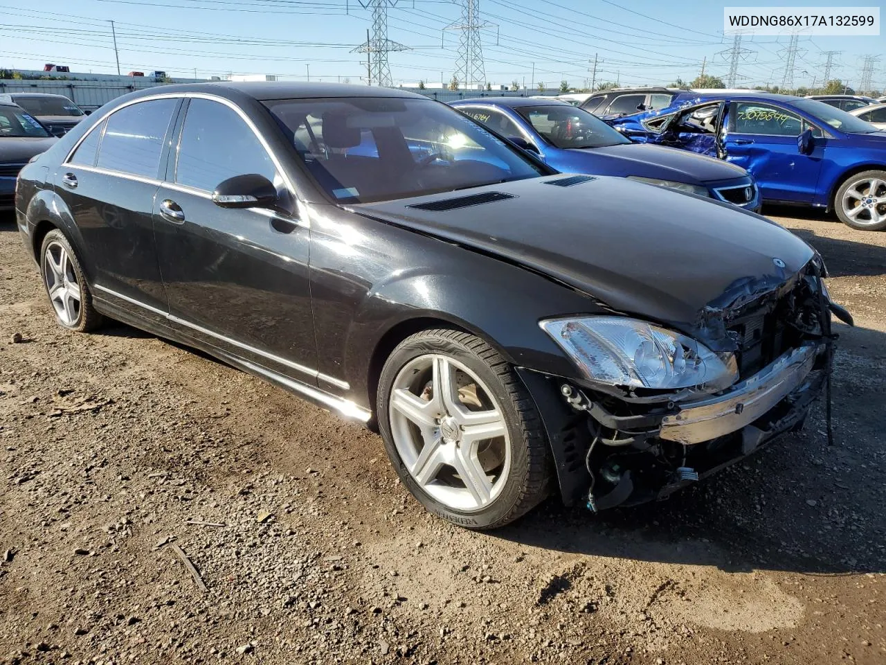 2007 Mercedes-Benz S 550 4Matic VIN: WDDNG86X17A132599 Lot: 72404674