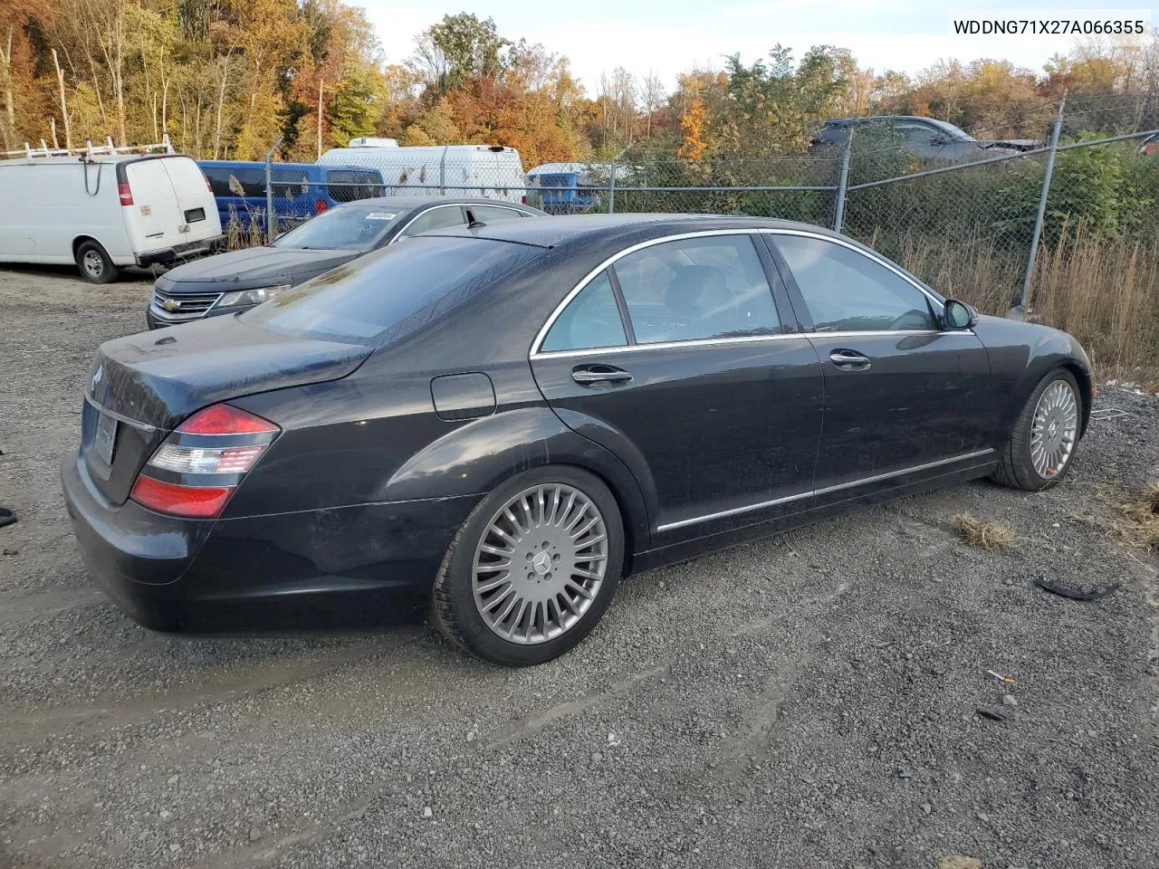 2007 Mercedes-Benz S 550 VIN: WDDNG71X27A066355 Lot: 72508104