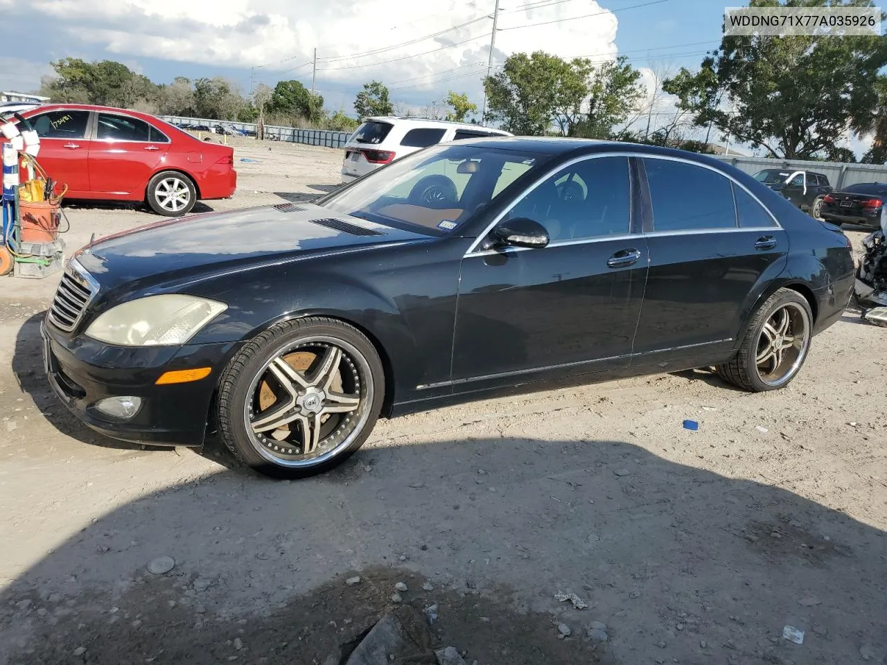 2007 Mercedes-Benz S 550 VIN: WDDNG71X77A035926 Lot: 72545674