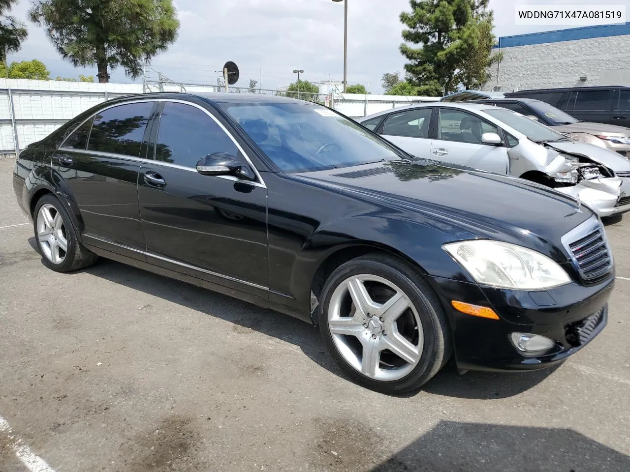 2007 Mercedes-Benz S 550 VIN: WDDNG71X47A081519 Lot: 72576924