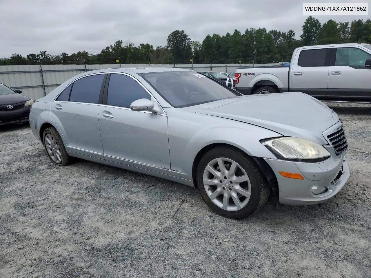 2007 Mercedes-Benz S 550 VIN: WDDNG71XX7A121862 Lot: 72613304