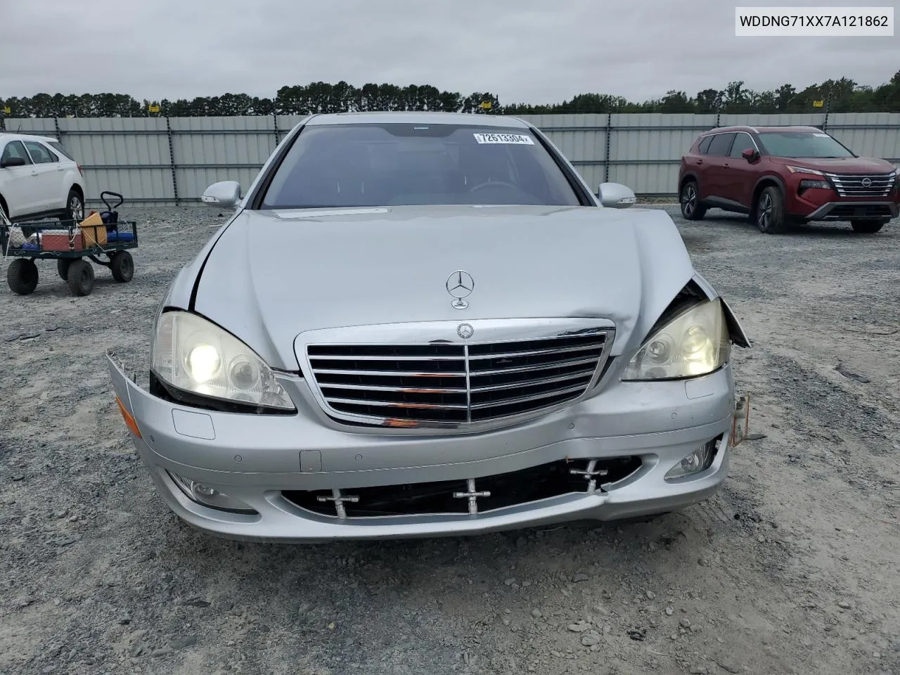 2007 Mercedes-Benz S 550 VIN: WDDNG71XX7A121862 Lot: 72613304