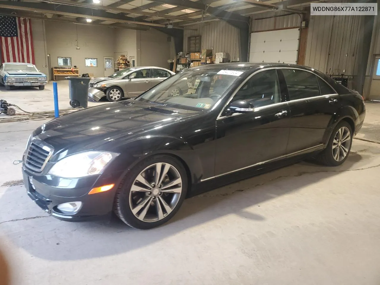 2007 Mercedes-Benz S 550 4Matic VIN: WDDNG86X77A122871 Lot: 73401604