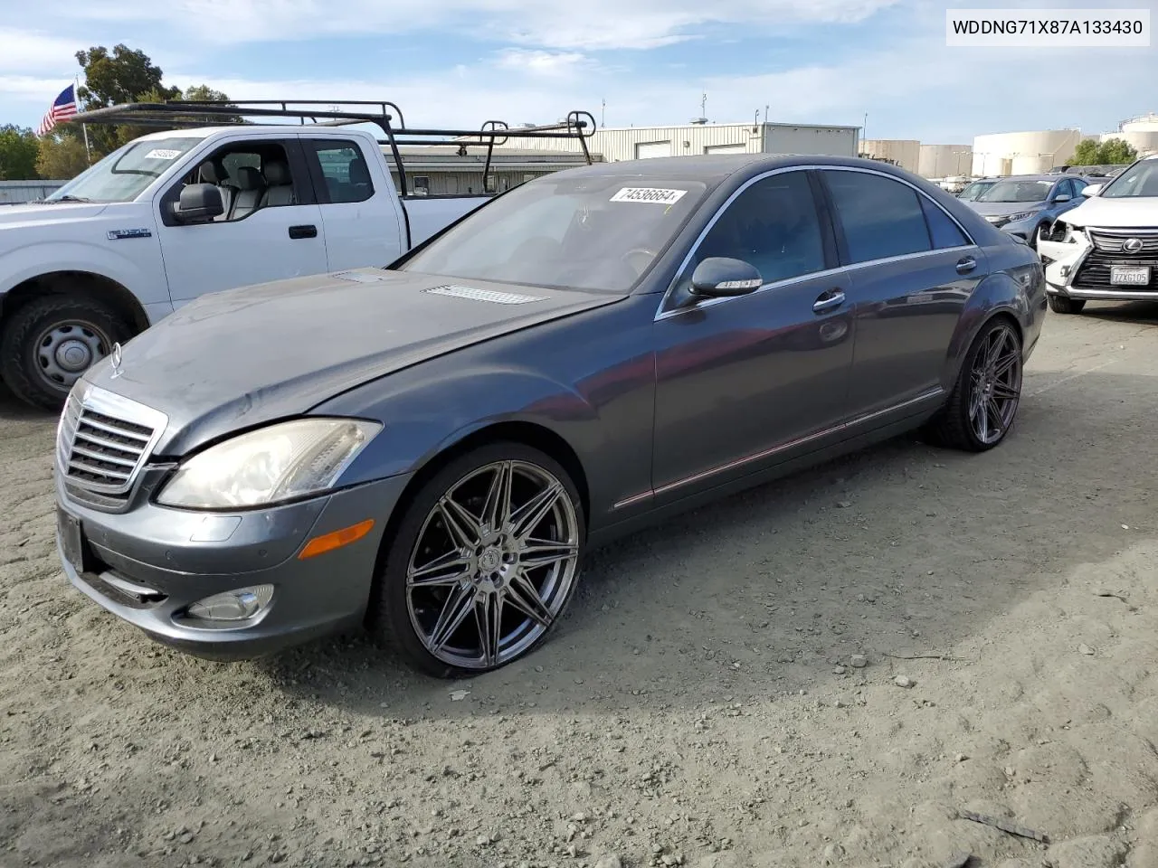 2007 Mercedes-Benz S 550 VIN: WDDNG71X87A133430 Lot: 74536664