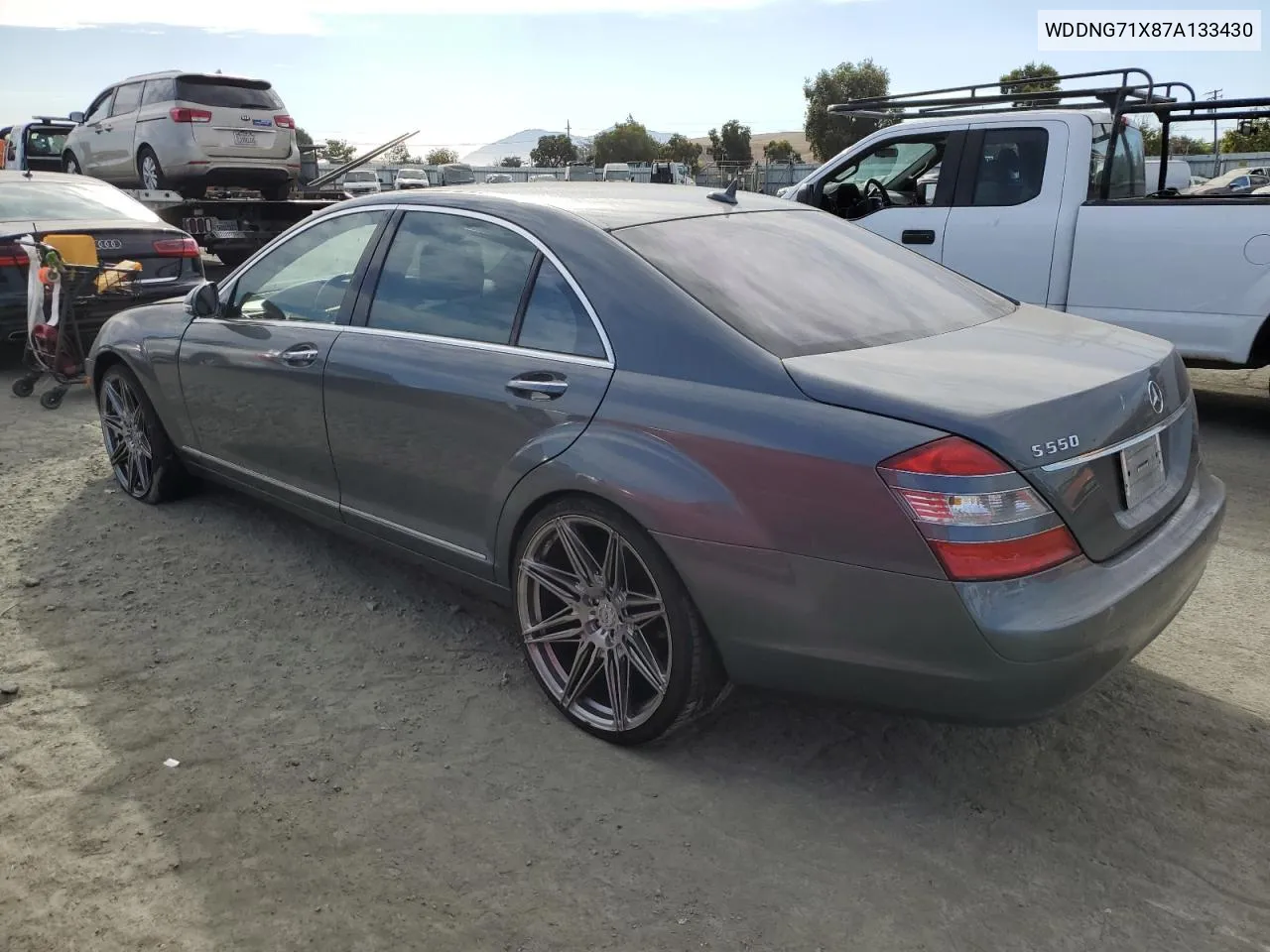 2007 Mercedes-Benz S 550 VIN: WDDNG71X87A133430 Lot: 74536664